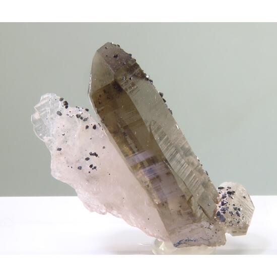 Smoky Quartz & Anatase