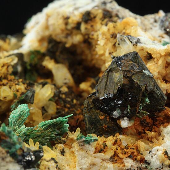 Malachite & Chalcopyrite