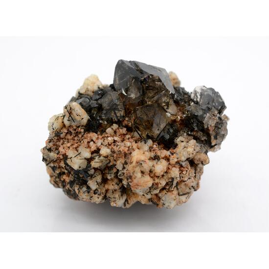 Quartz With Actinolite Inclusions