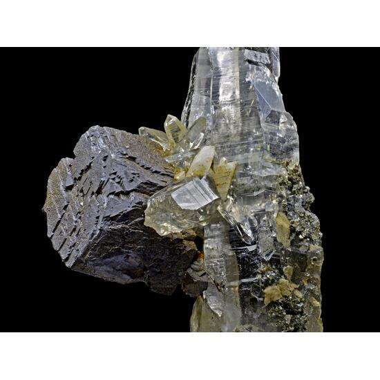 Quartz & Siderite & Albite