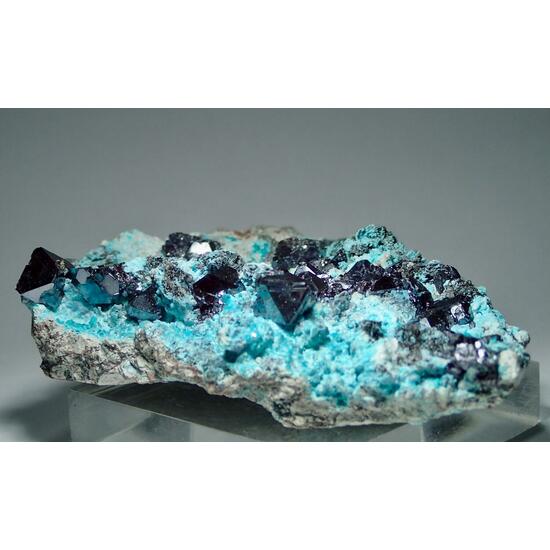 Cuprite On Chrysocolla