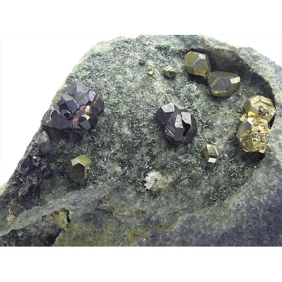 Andradite & Pyrite