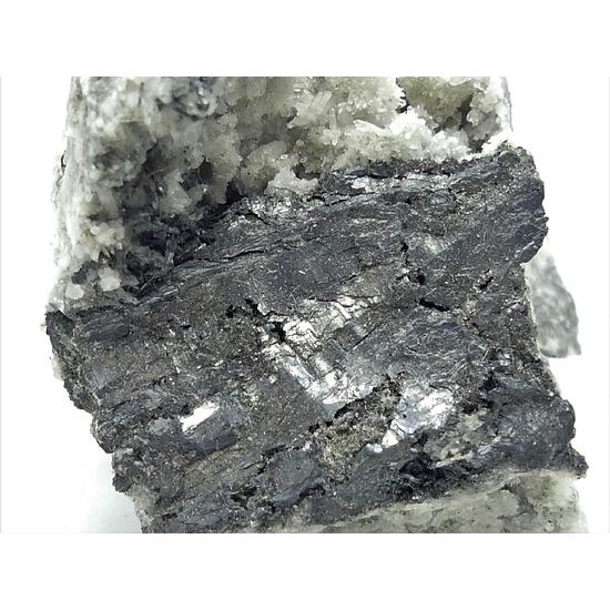 Stibnite & Quartz