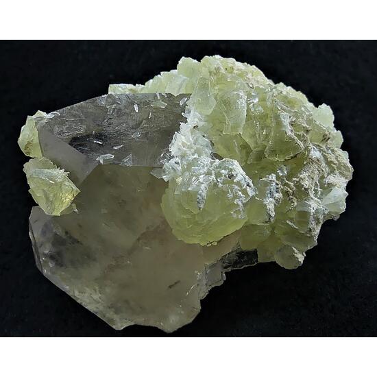 Prehnite & Quartz