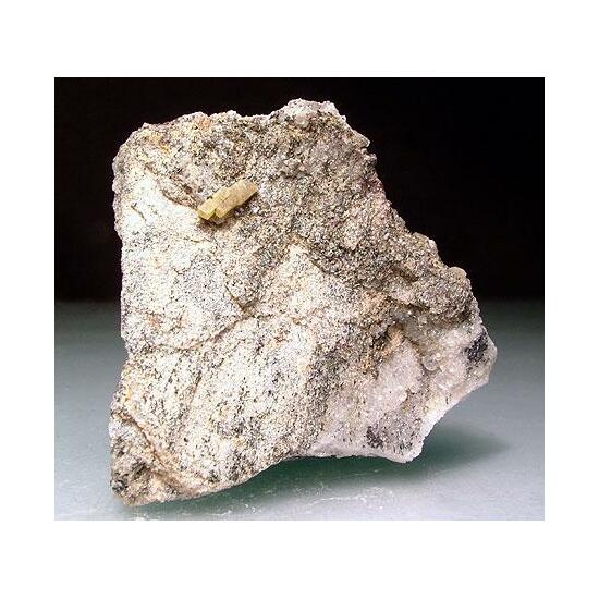 Quartz With Rutile & Xenotime-(Y)
