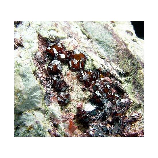 Andradite & Hematite