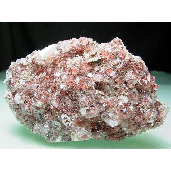 Quartz With Lepidocrocite Inclusions
