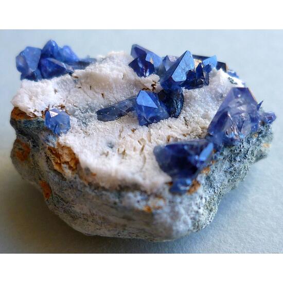 Benitoite & Natrolite